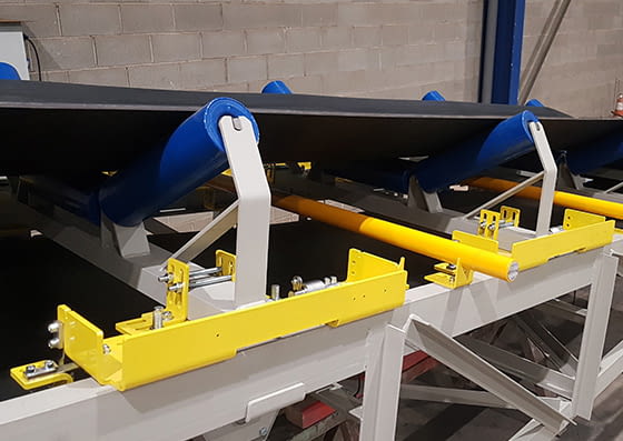 Báscula de pesaje en cinta transportadora